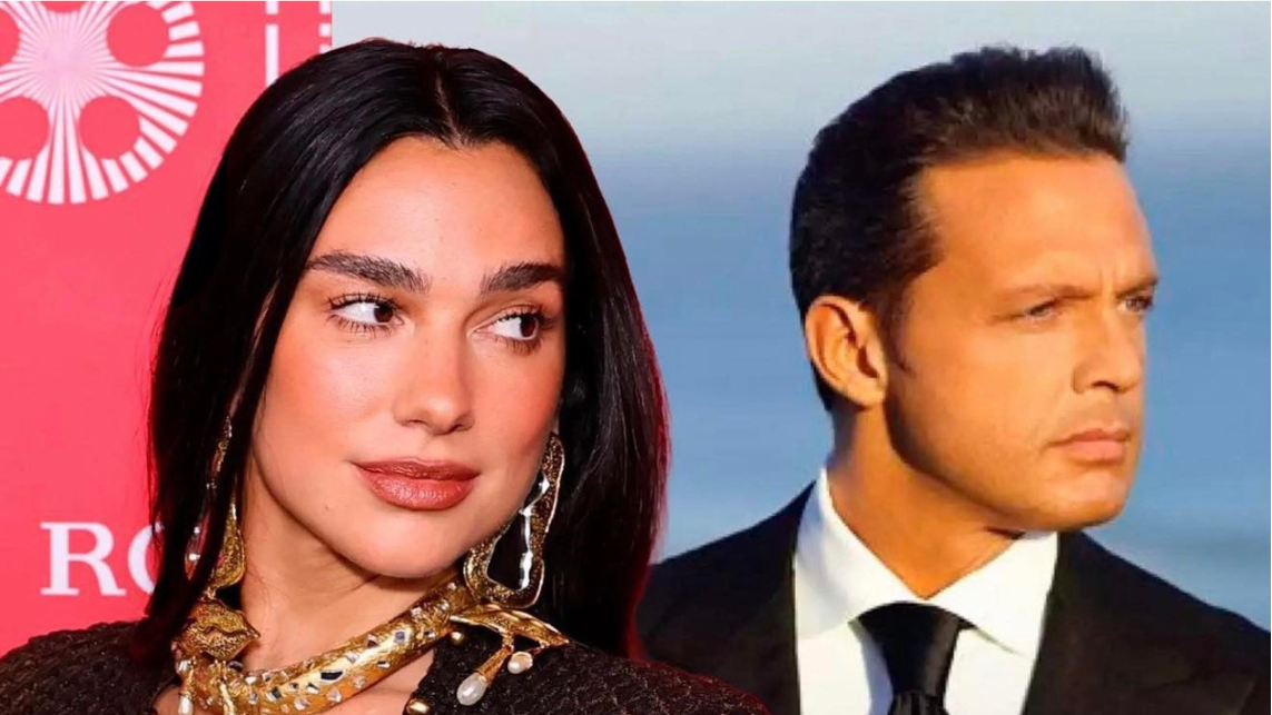 Luis Miguel y Dua Lipa