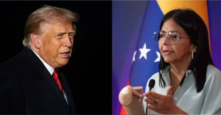 Trump advierte a Delcy Rodríguez- si no actúa bien, acabará peor que Maduro