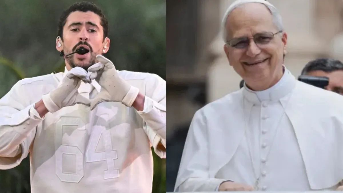 Bad Bunny y el papa León XIV sostienen encuentro privado en Madrid
