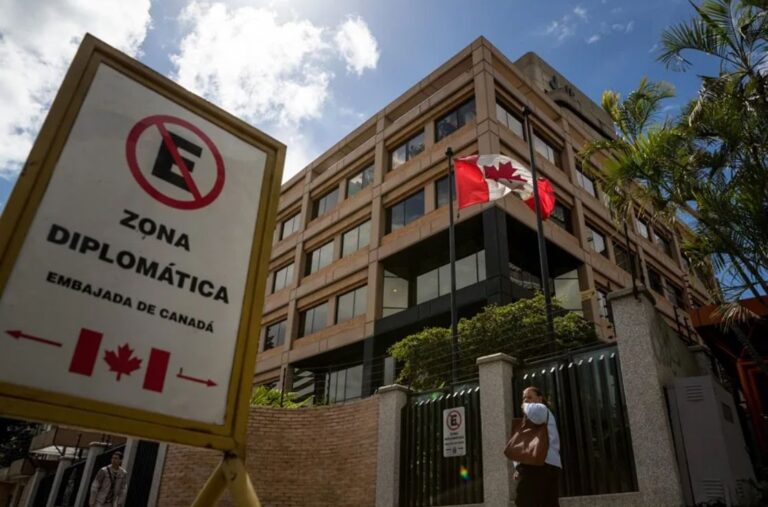 Canadá evalúa reapertura de su embajada en Venezuela tras siete años